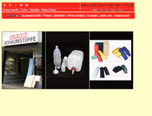 Tablet Screenshot of kunststoff-grimm.de